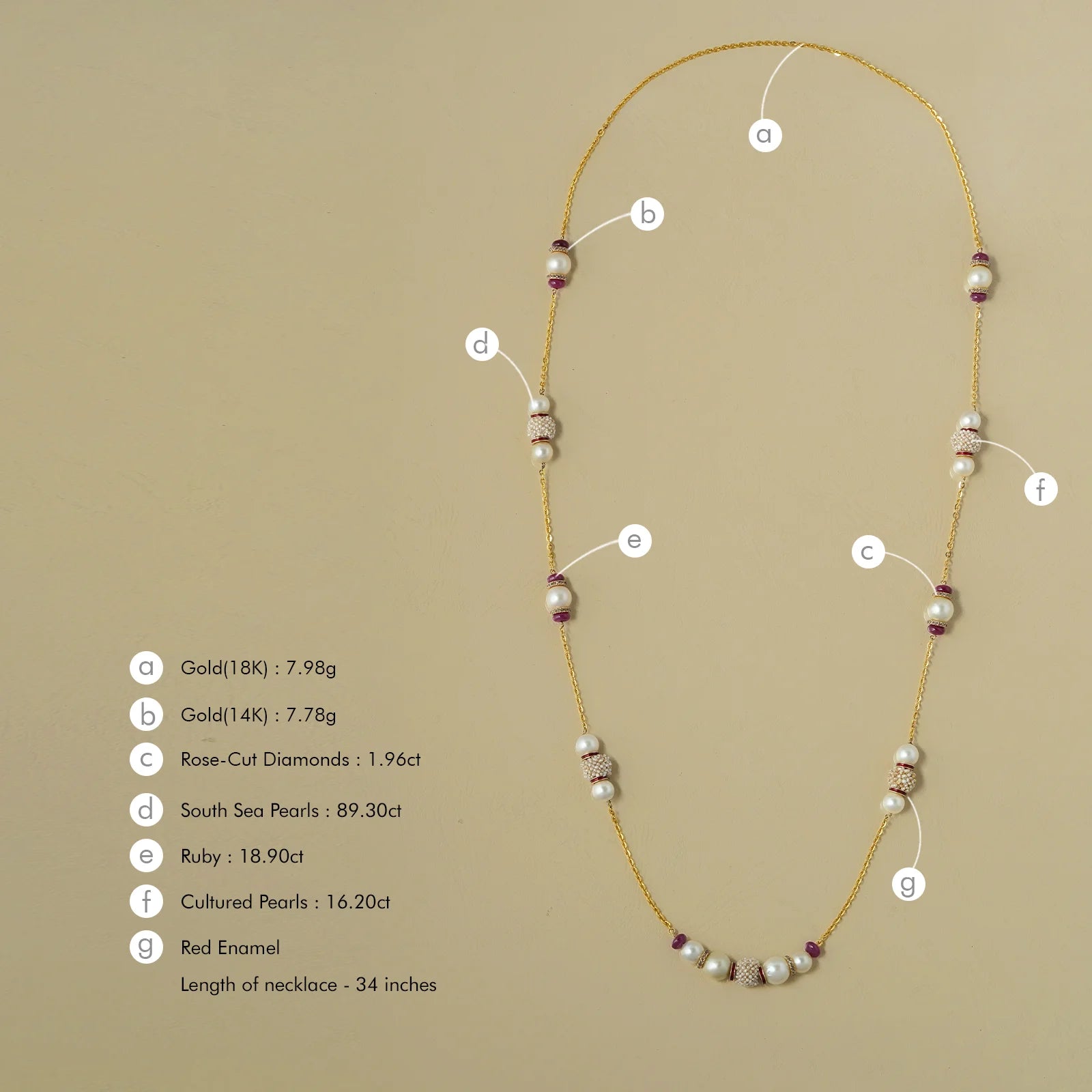 Rena South Sea Pearl Necklace