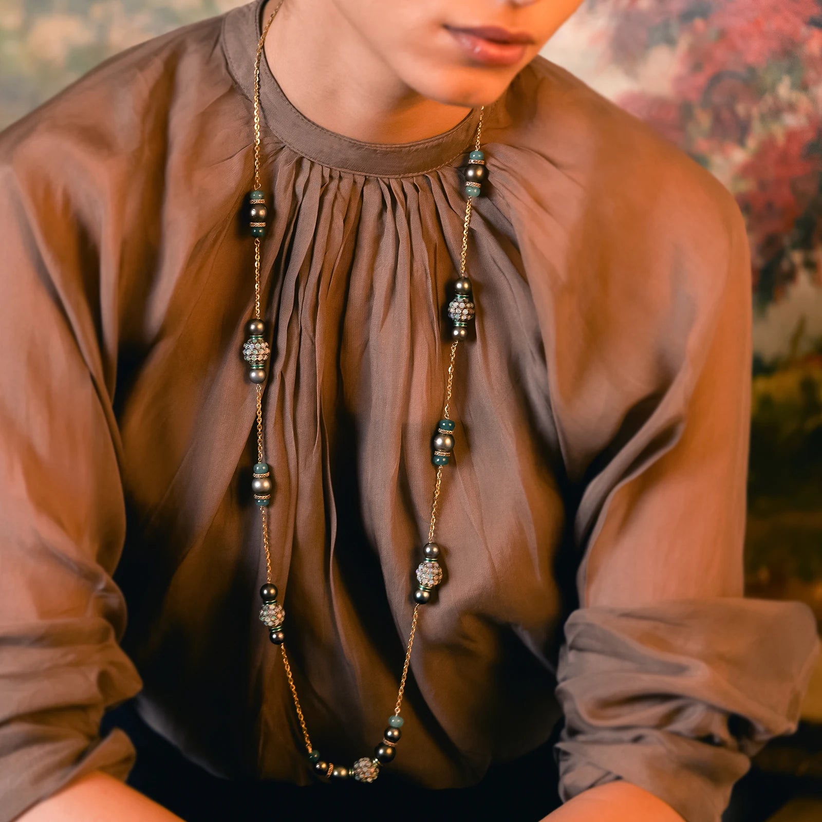 Rena Tahitian Pearl Necklace