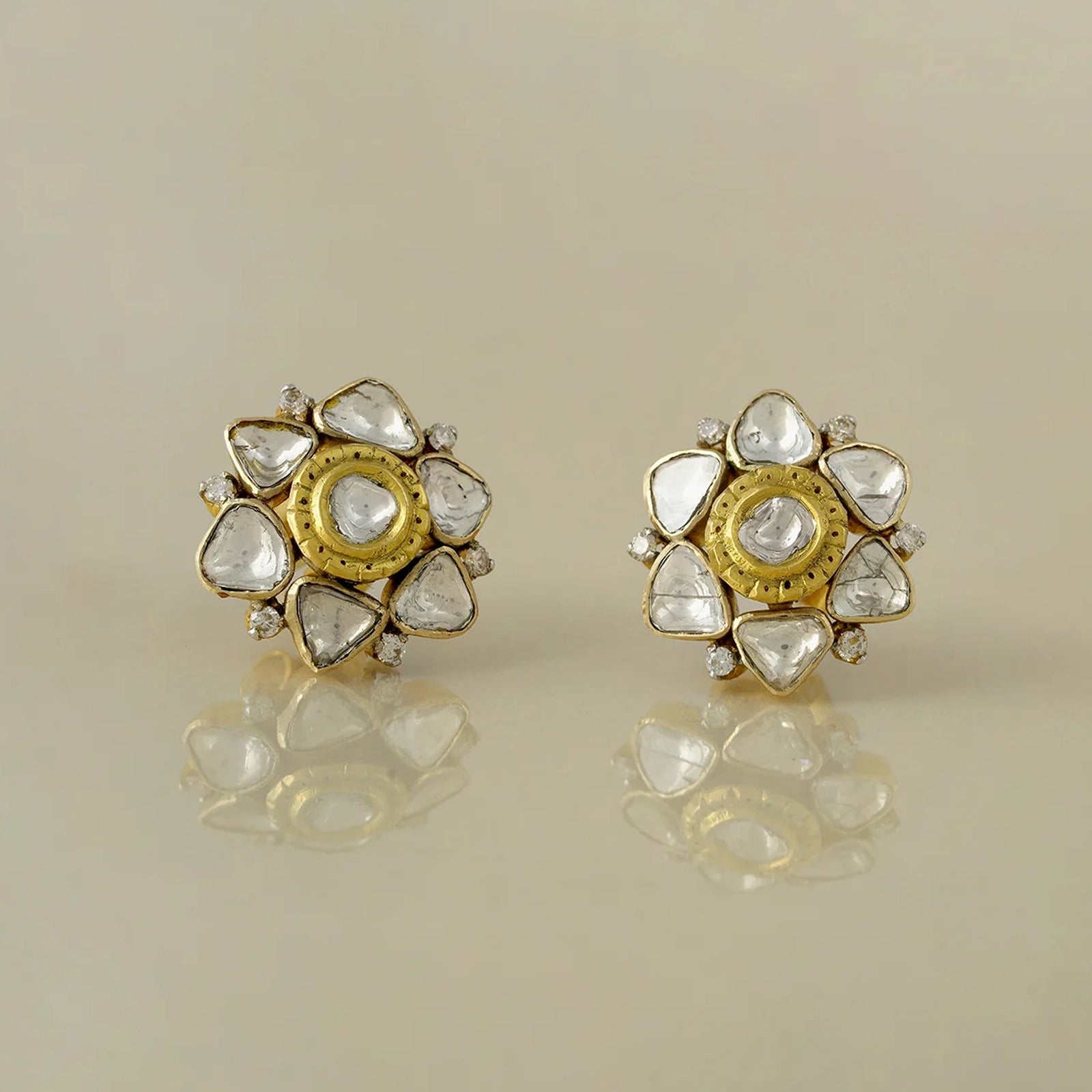 Flower-of-life Ear Studs
