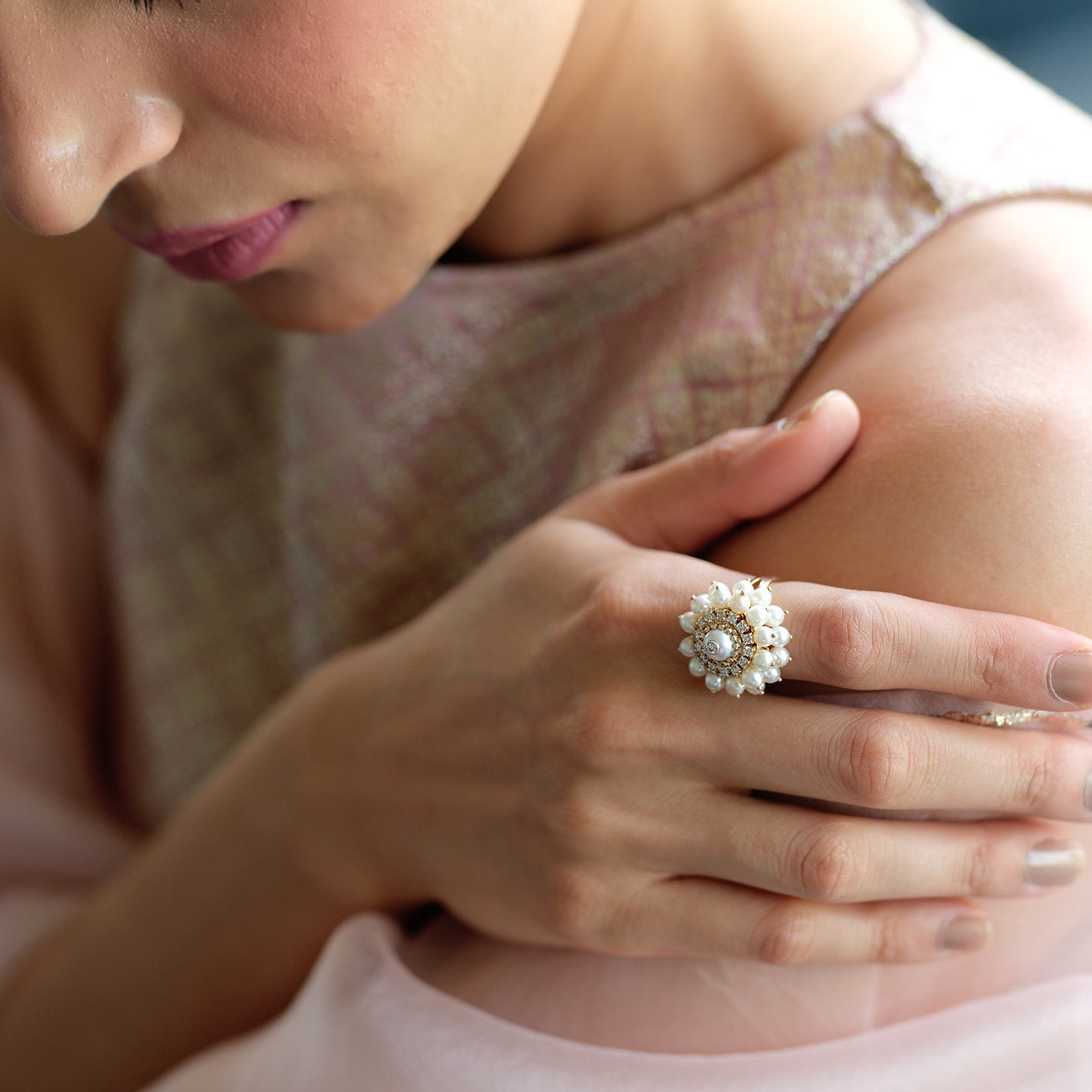 Audrey Snow Ring