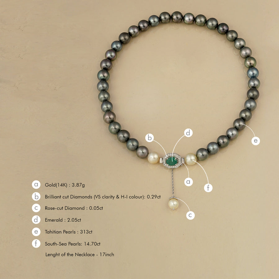 Emily Tahitian Pearl Necklace
