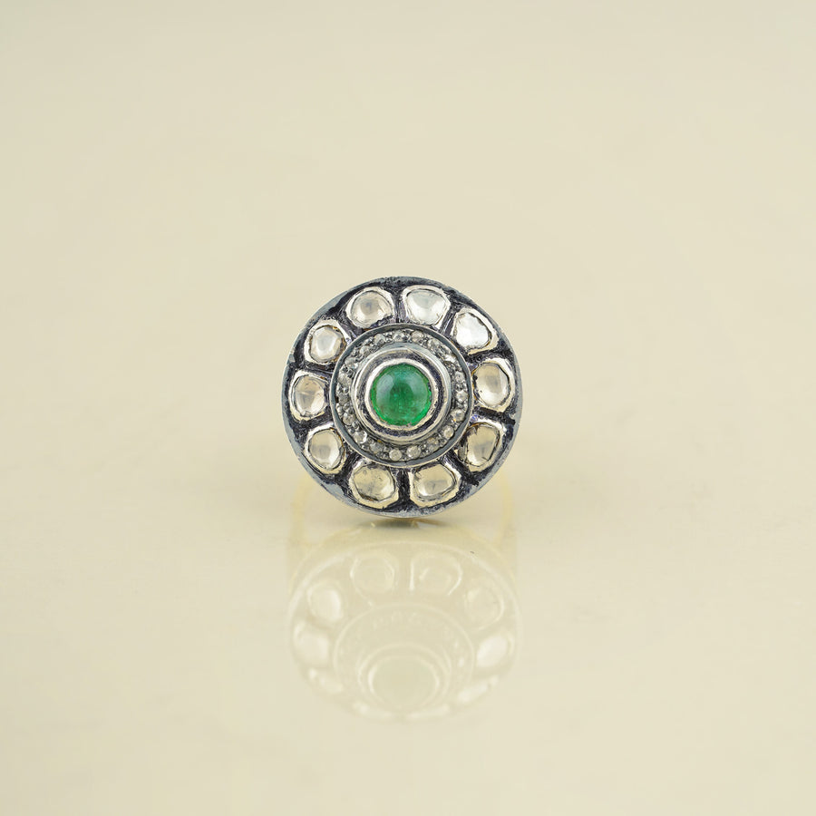 Jaipur Emerald Ring