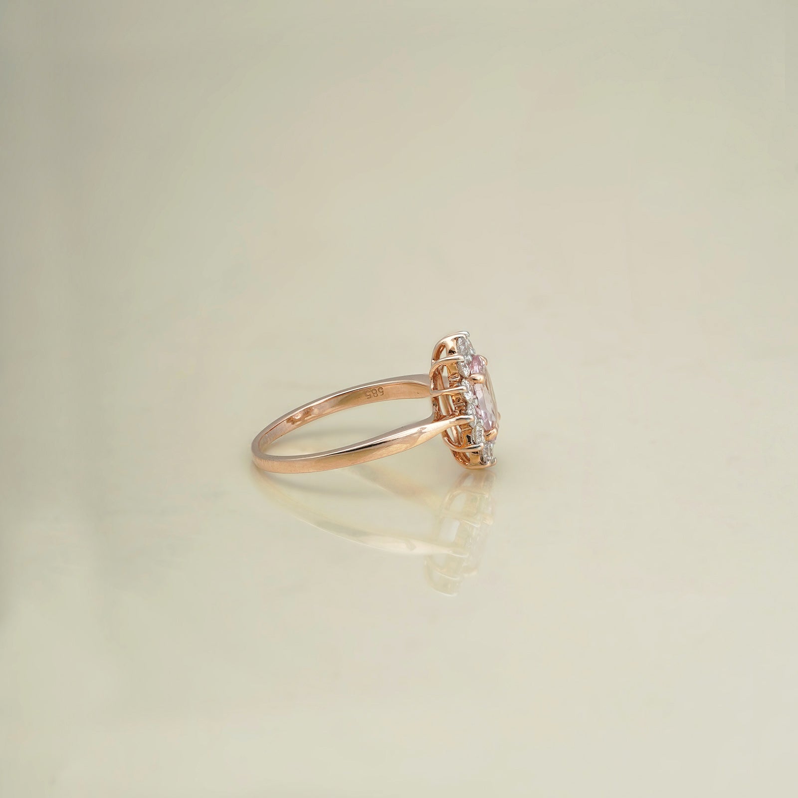 Venice Morganite Ring