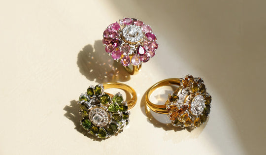 flowers in fine jewelry