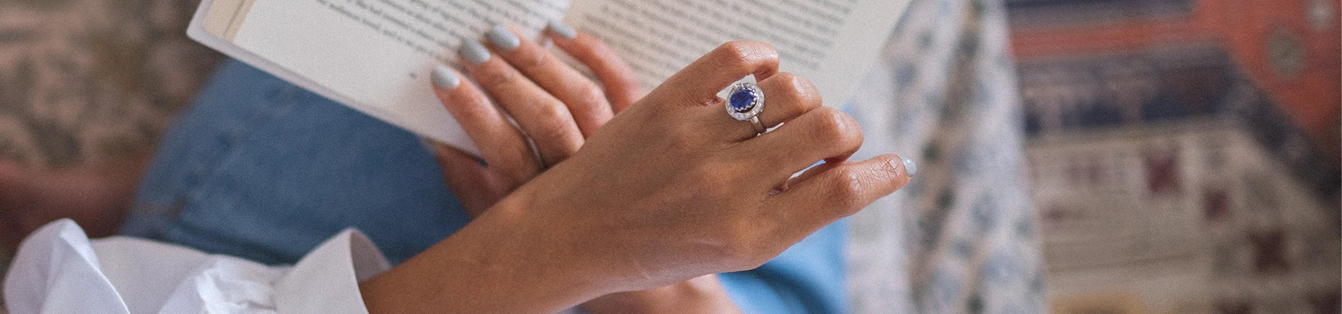 Sapphire & Tanzanite Rings