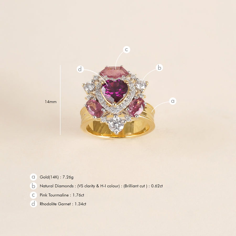 Amalfi Rose Ring