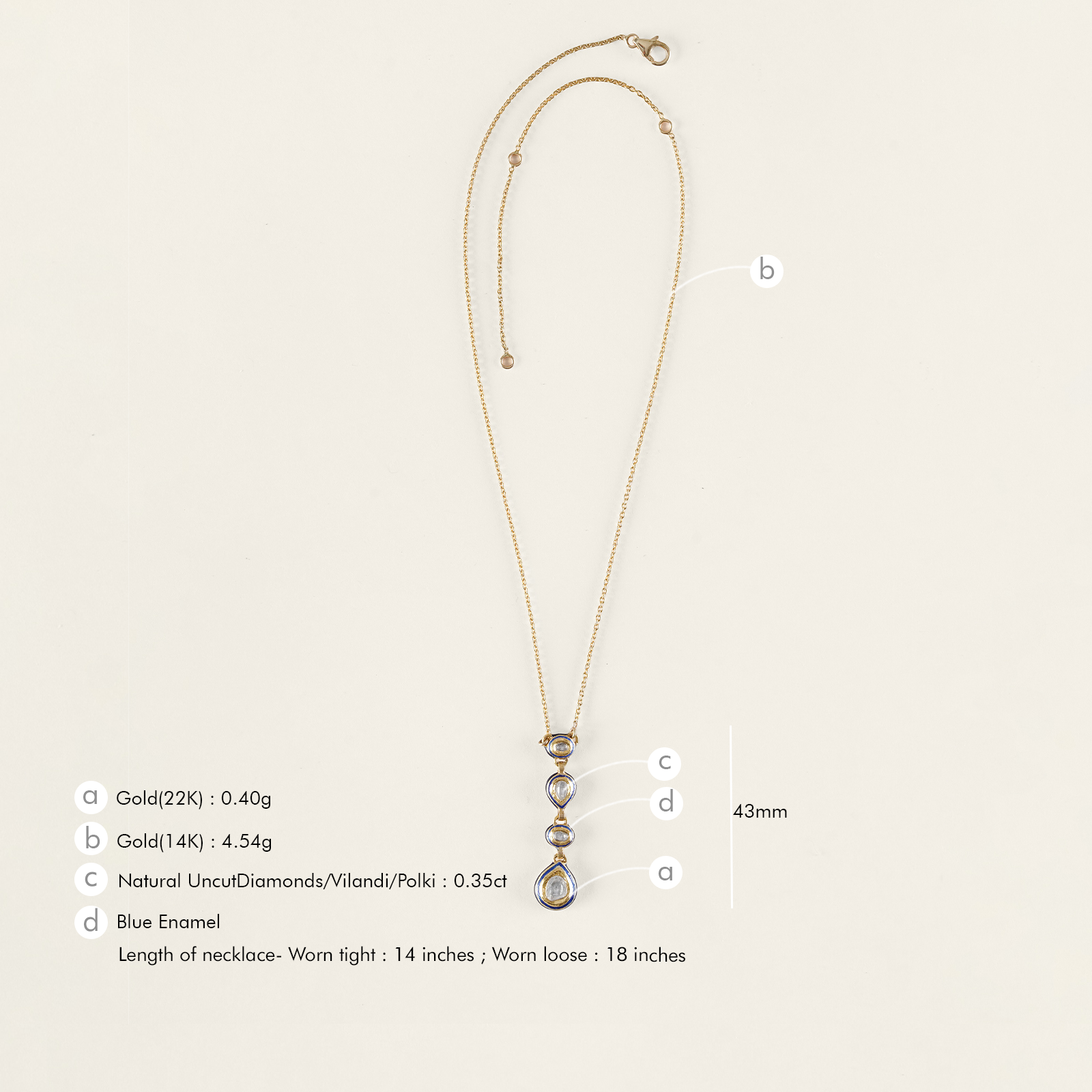 Serah Pendant Necklace