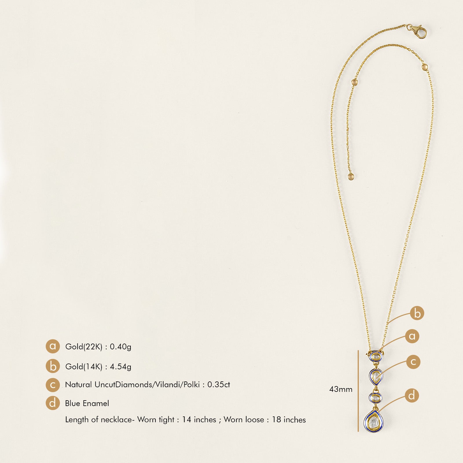 Serah Pendant Necklace