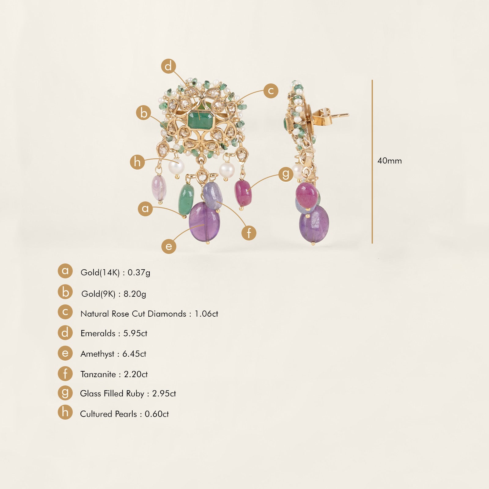Siana Earrings
