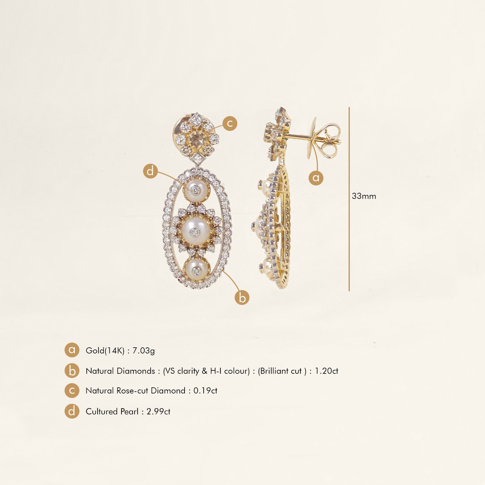 Marliyn Earrings