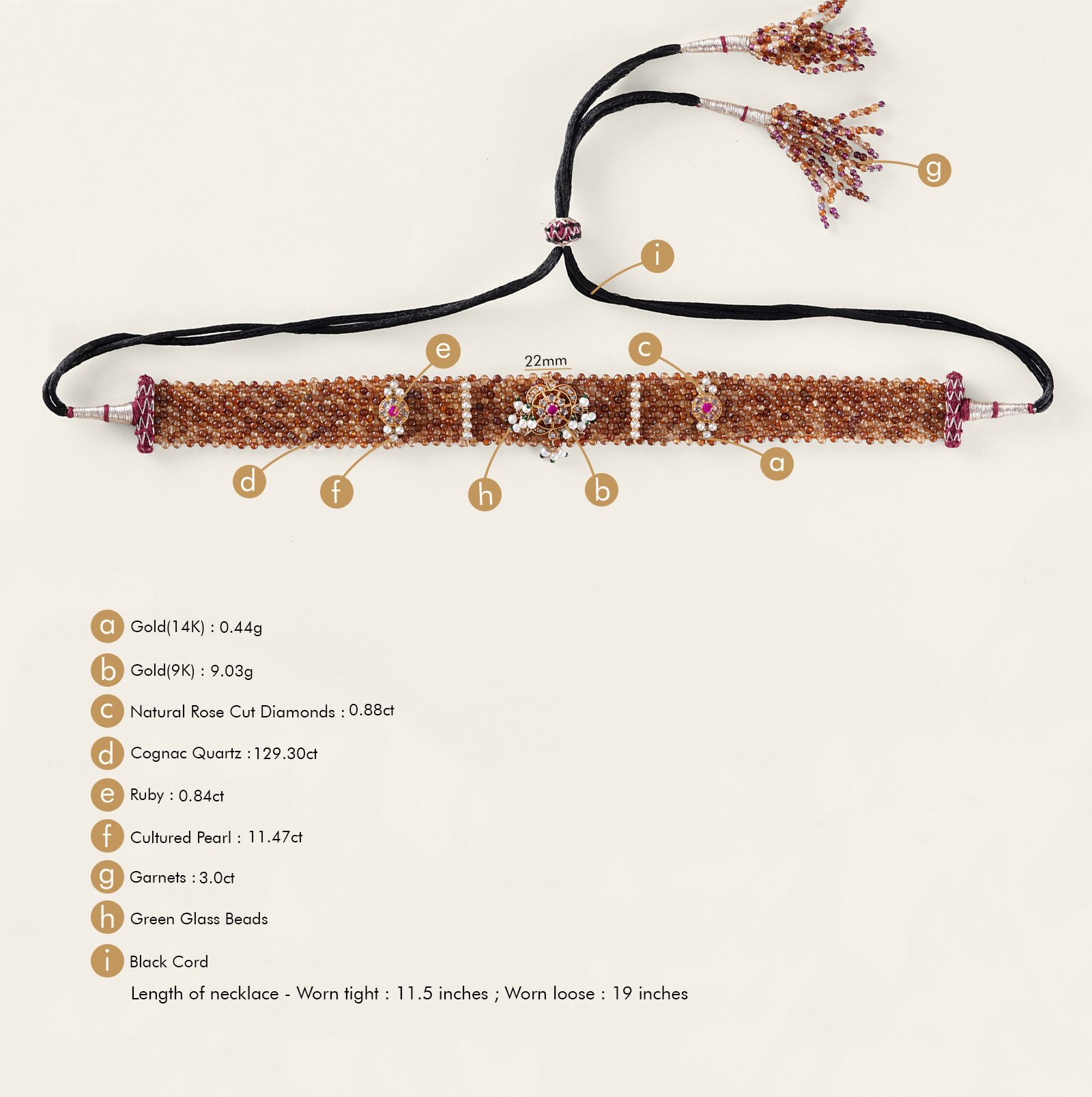 Kaaz Choker Necklace