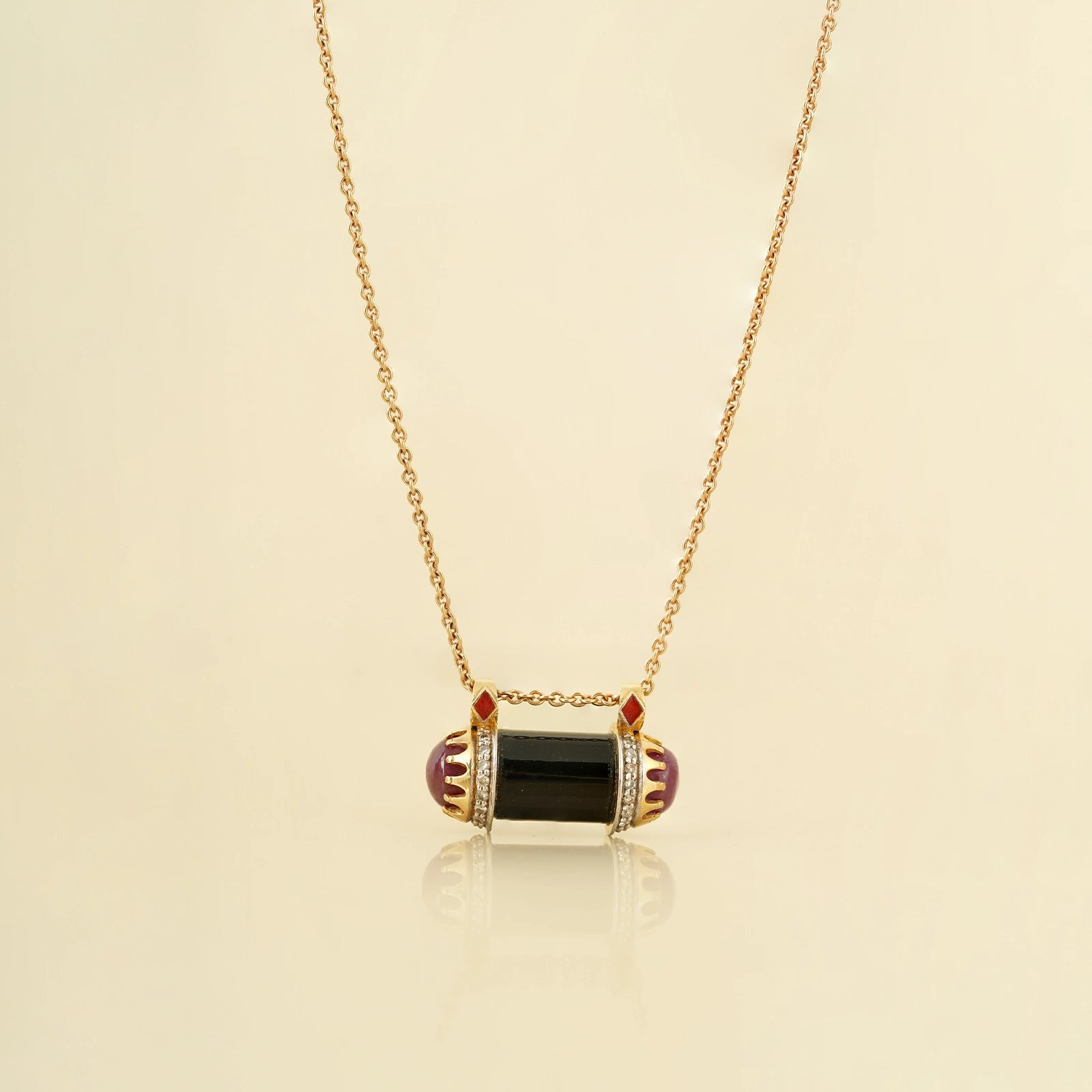 Aurora Onyx Necklace