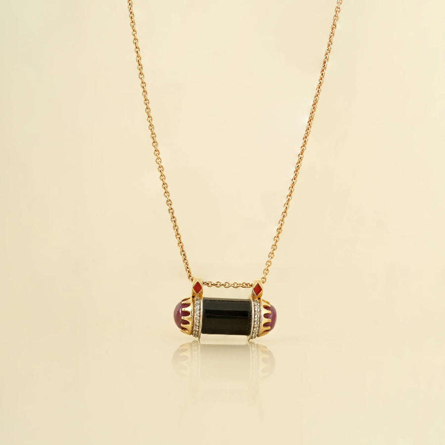 Aurora Onyx Necklace