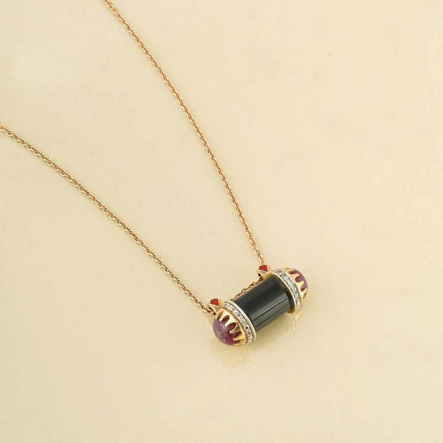 Aurora Onyx Necklace