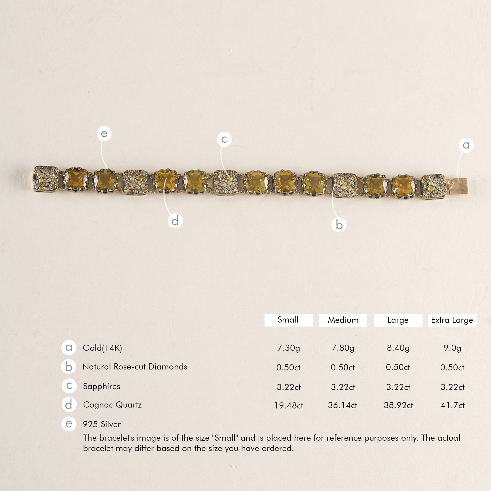 Cairo Honey Bracelet