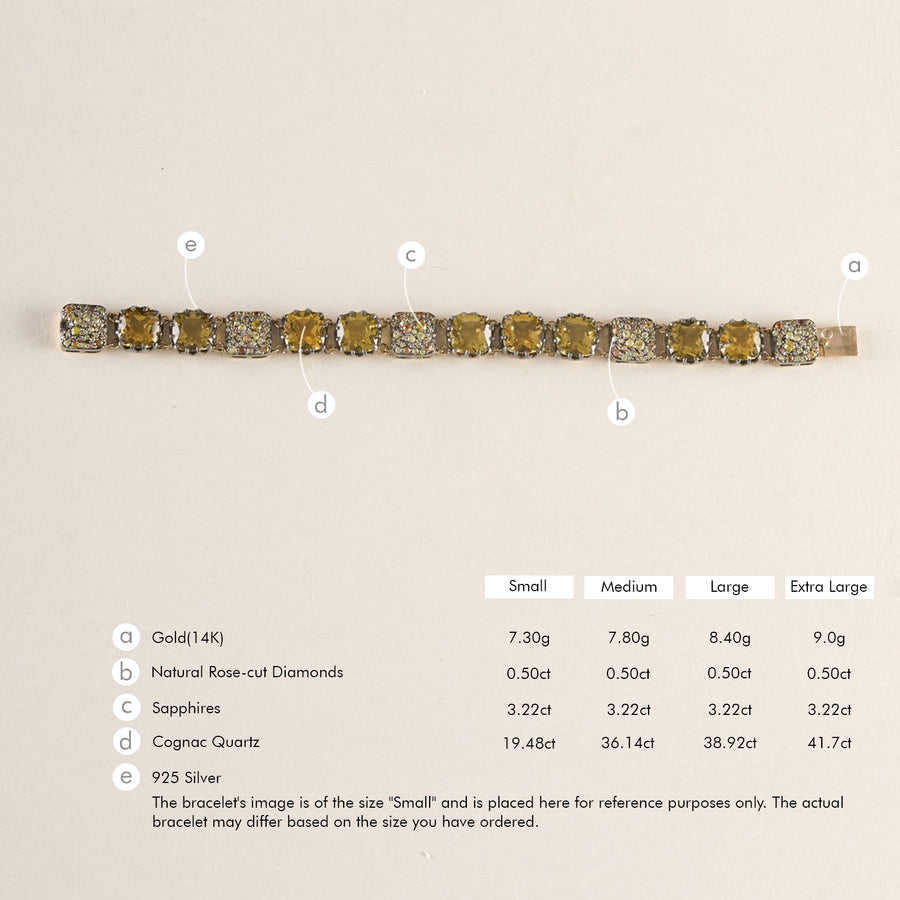 Cairo Honey Bracelet