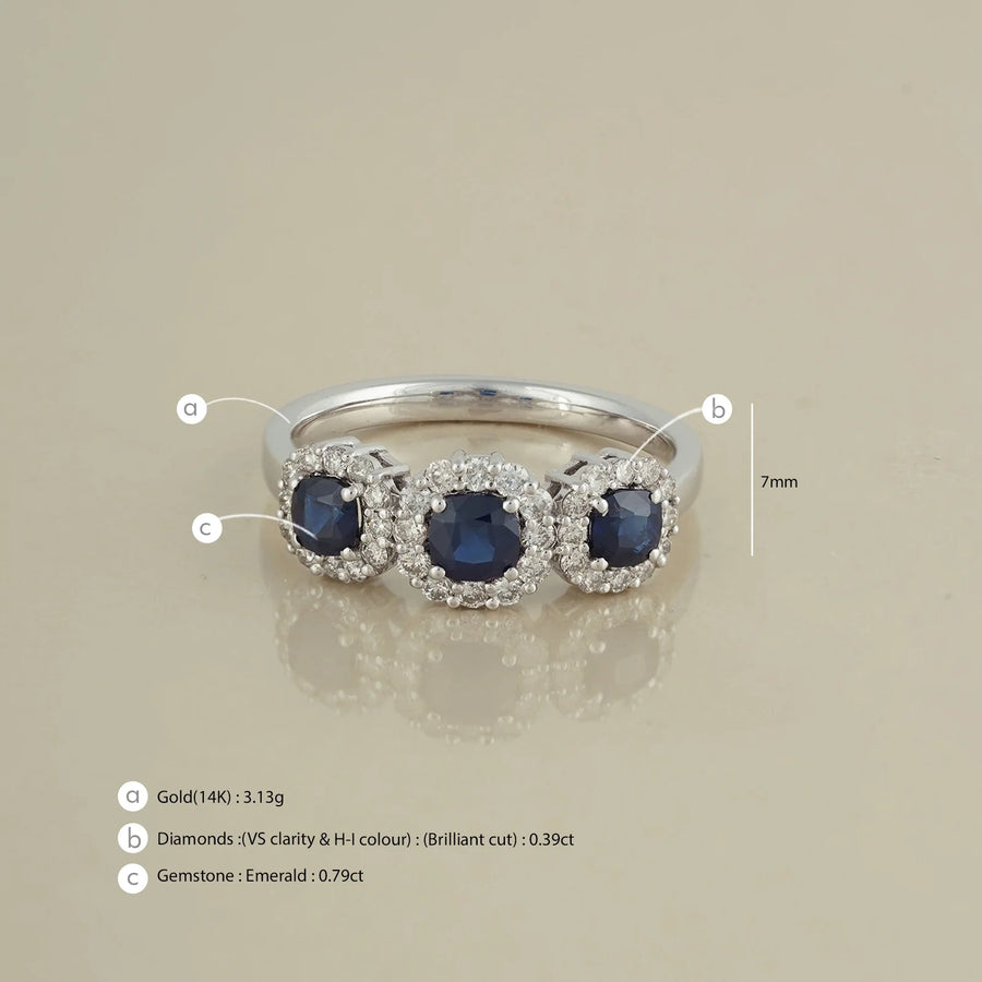 Cerys Sapphire Ring