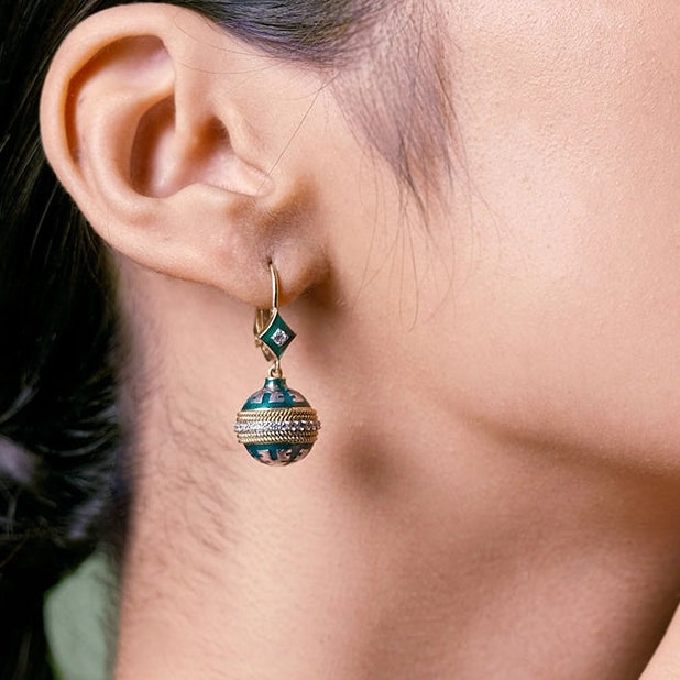 Eva Forest Mini Earrings