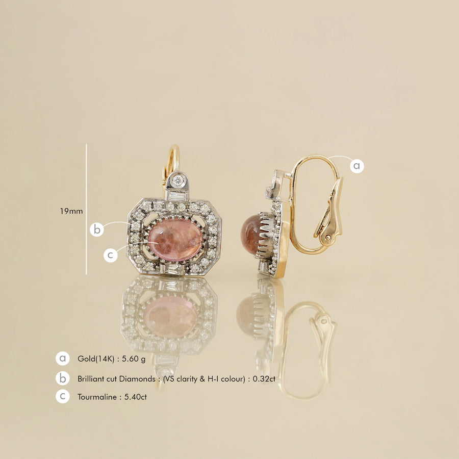 Evelyn Tourmaline Earrings