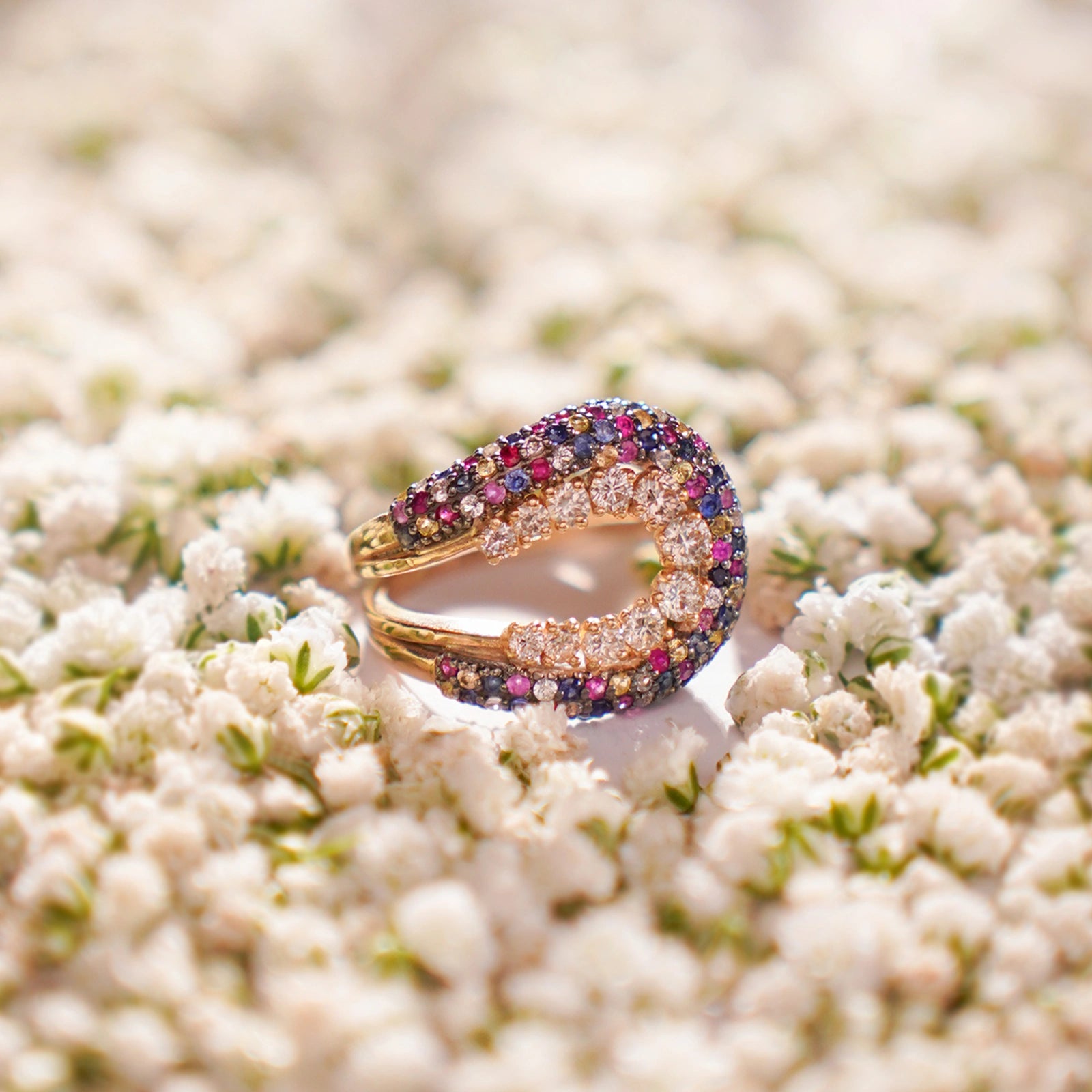 Felicia Orchid Ring