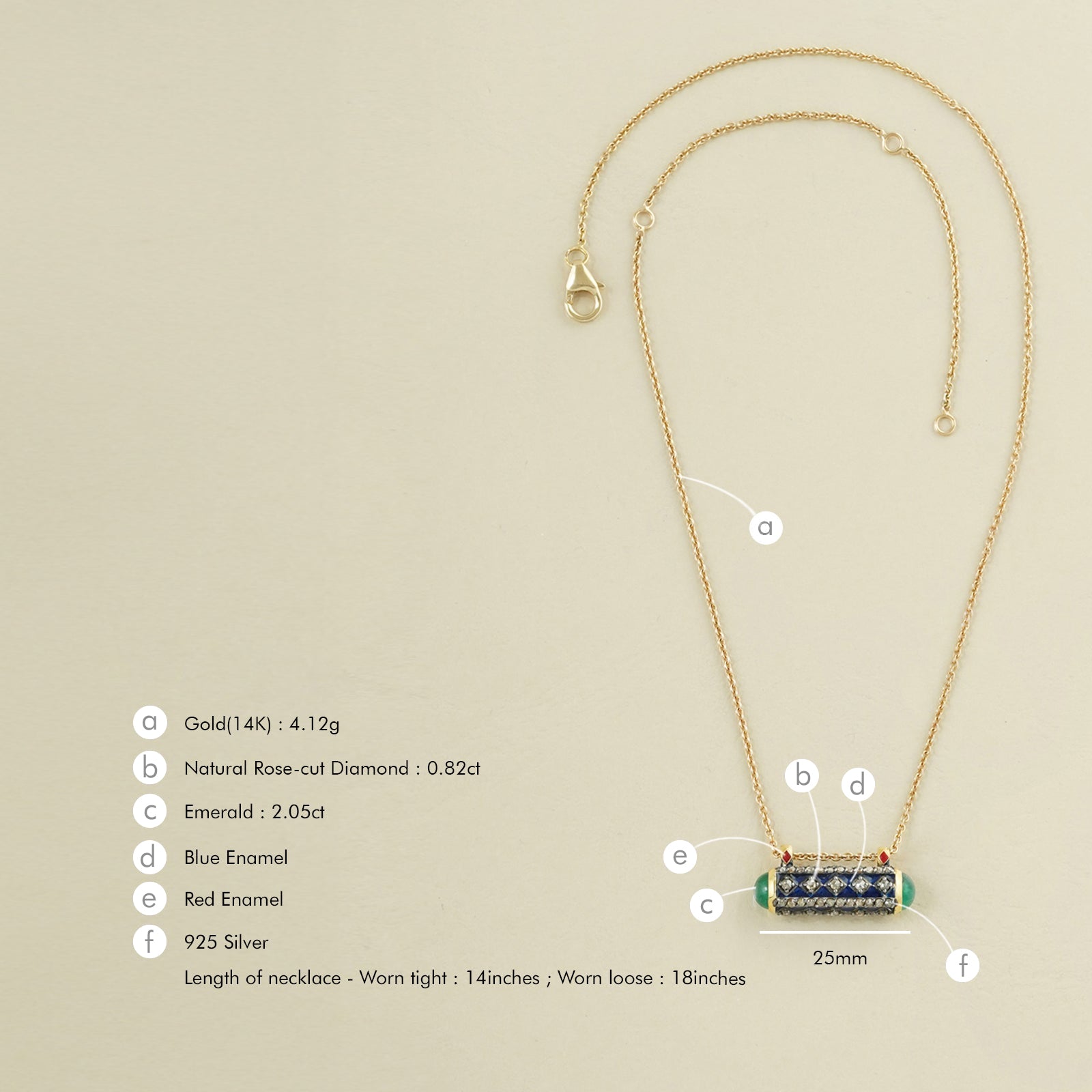 Fira Pendant Necklace