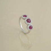 Cerys Ruby Ring - 4