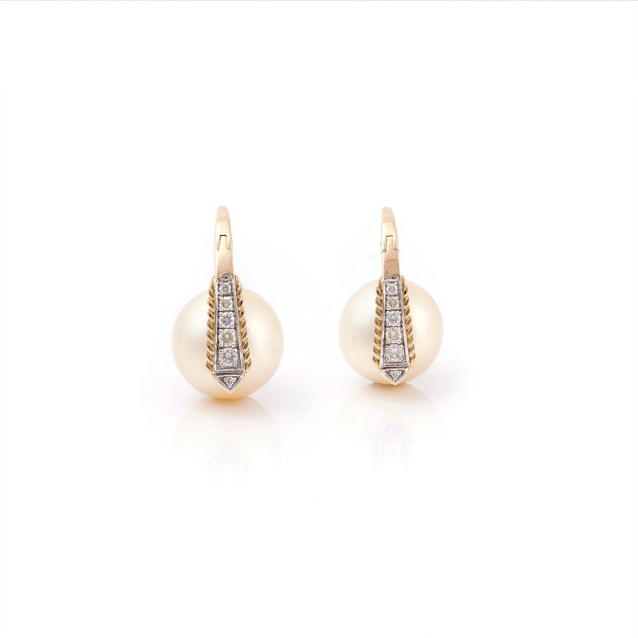 Grace Kelly South Sea Pearl Statement Earrings