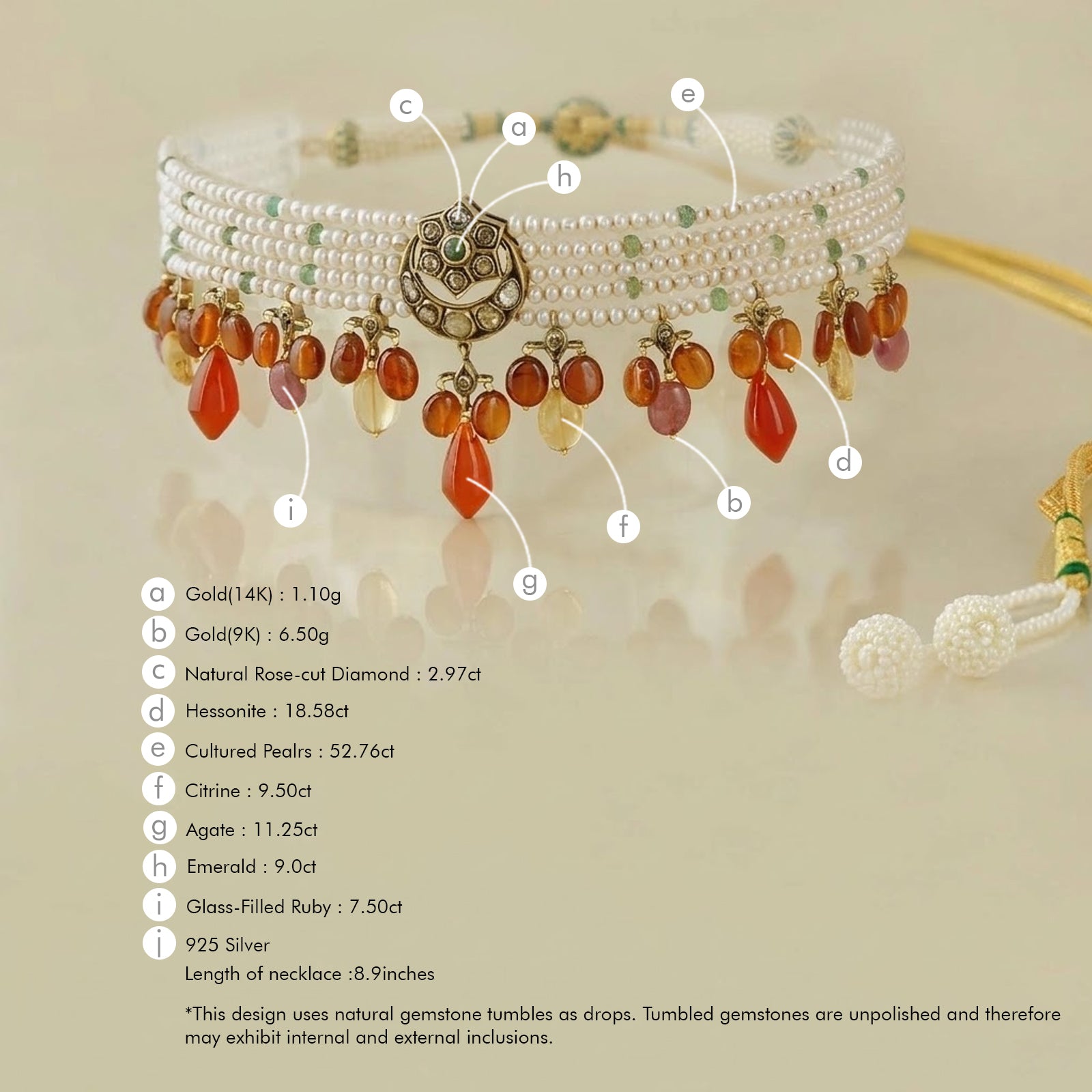 Hyderabad Choker Necklace