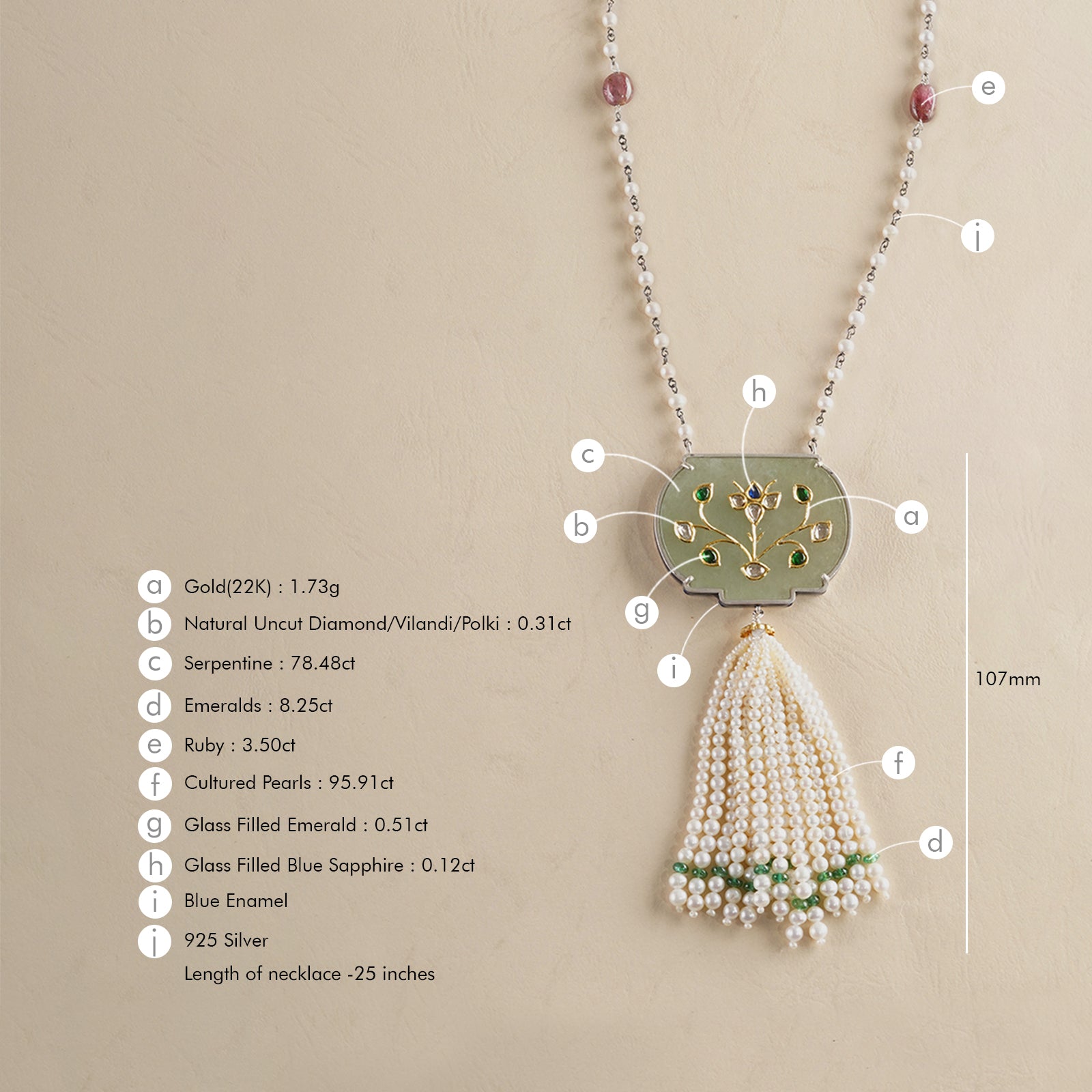 Isla Tassel Necklace