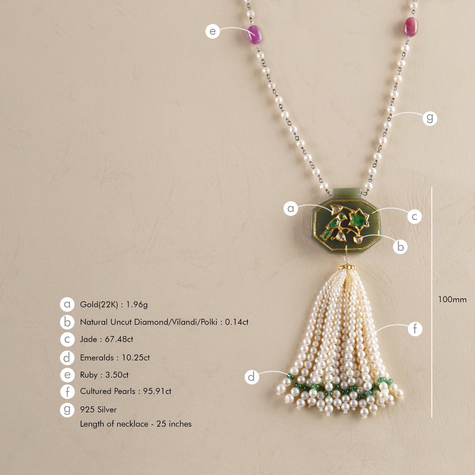 Kian Tassel Necklace