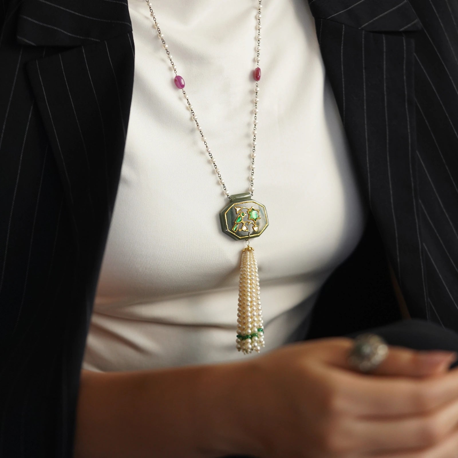 Kian Tassel Necklace