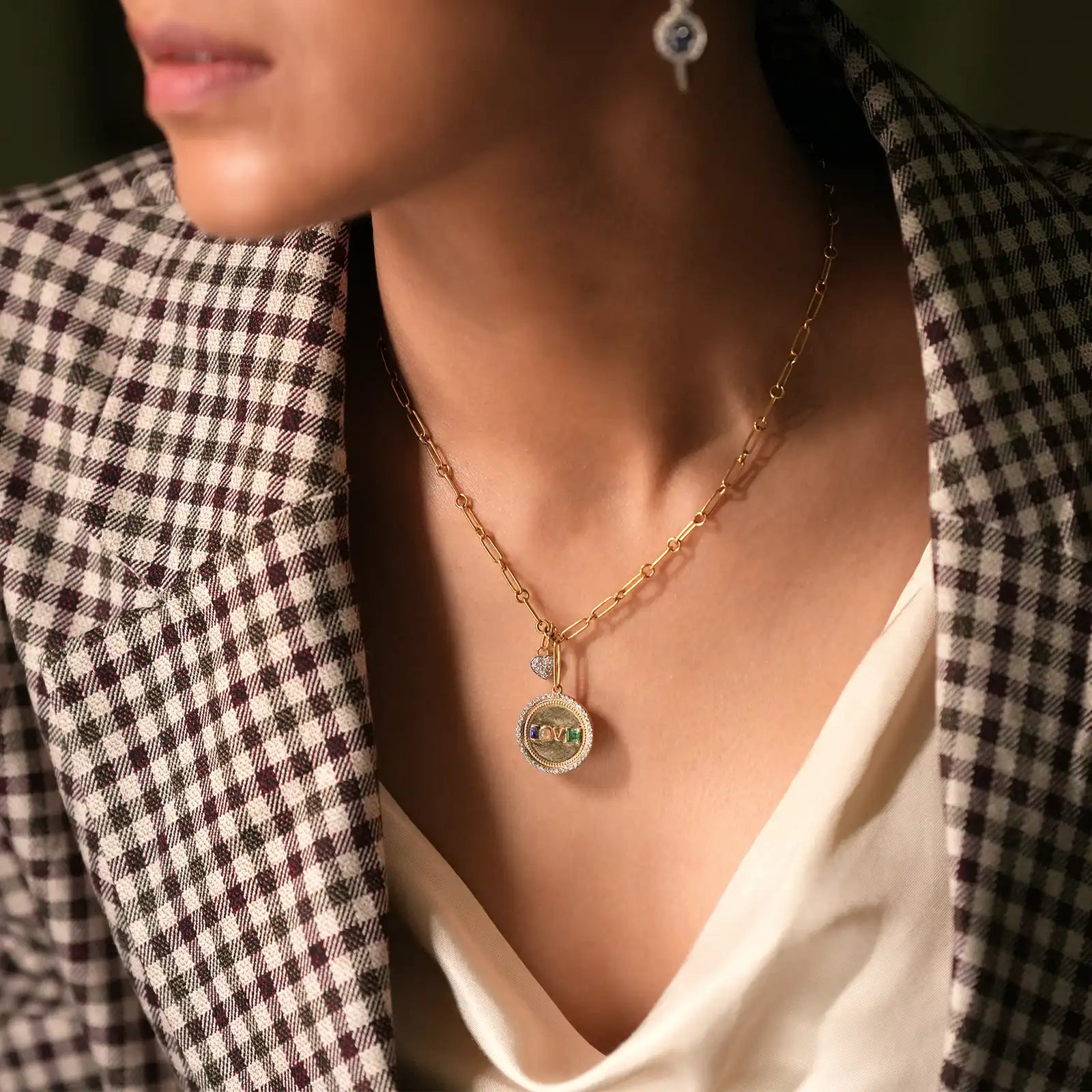 Love Medallion Necklace