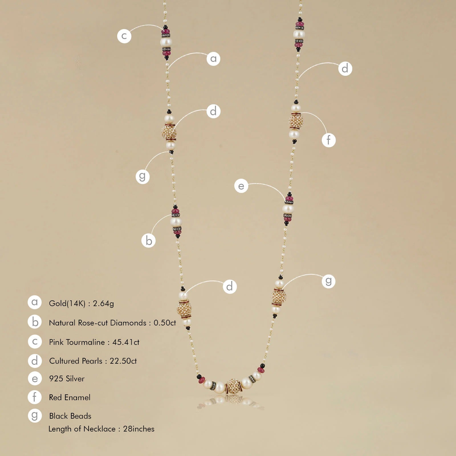 Meera Pearl Necklace