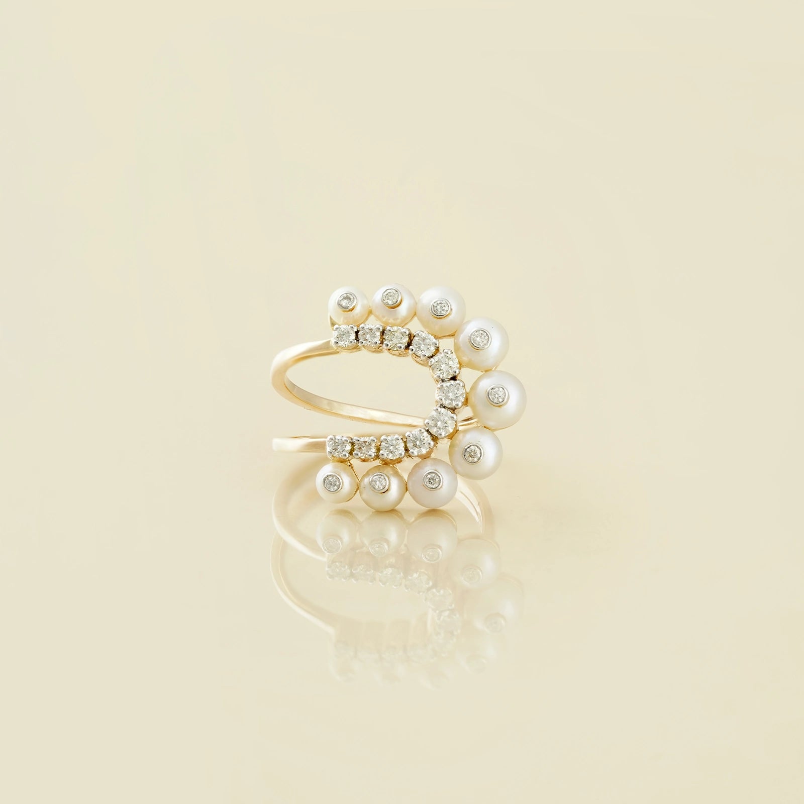 Millenial Pearl Ring