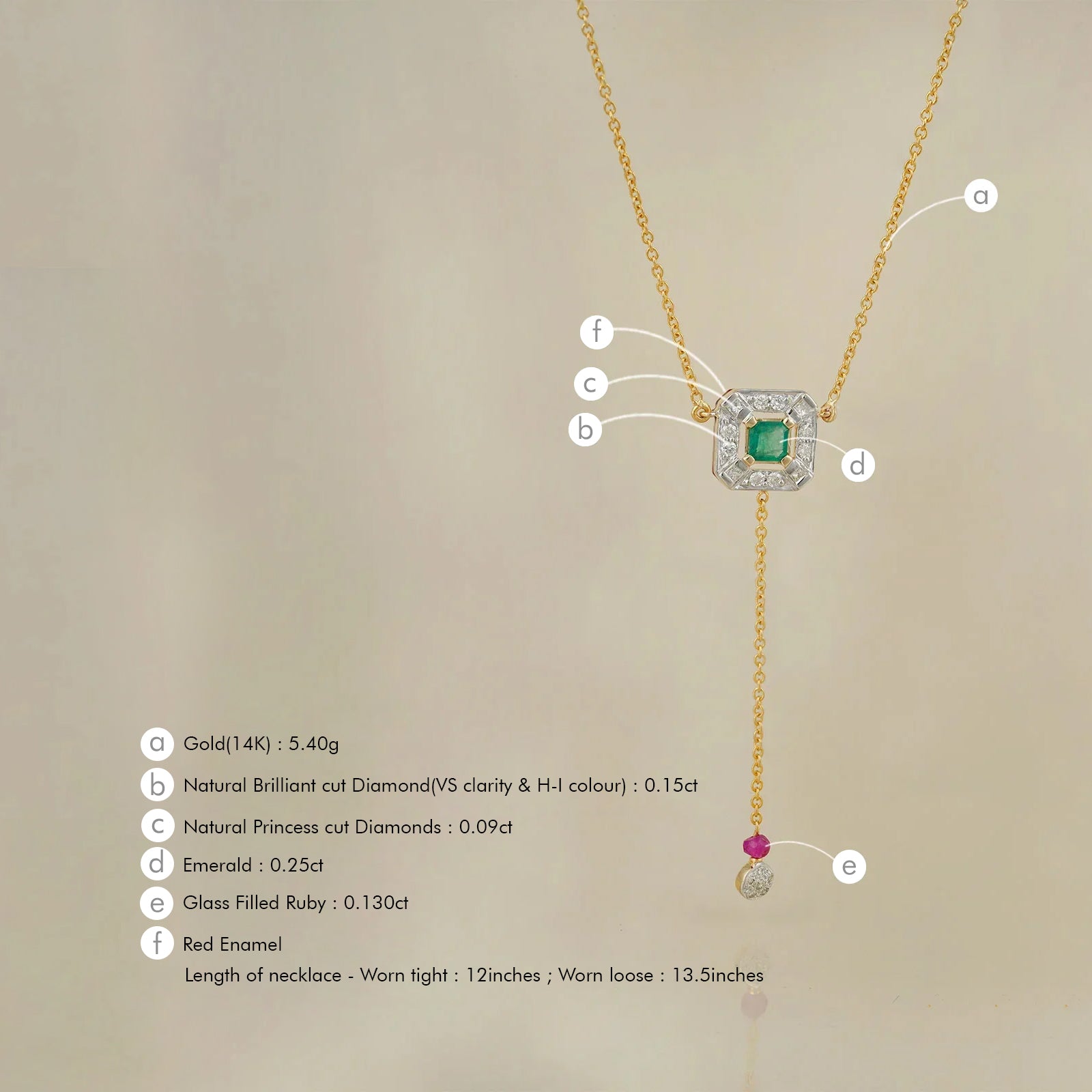 Nizam Pendant Necklace