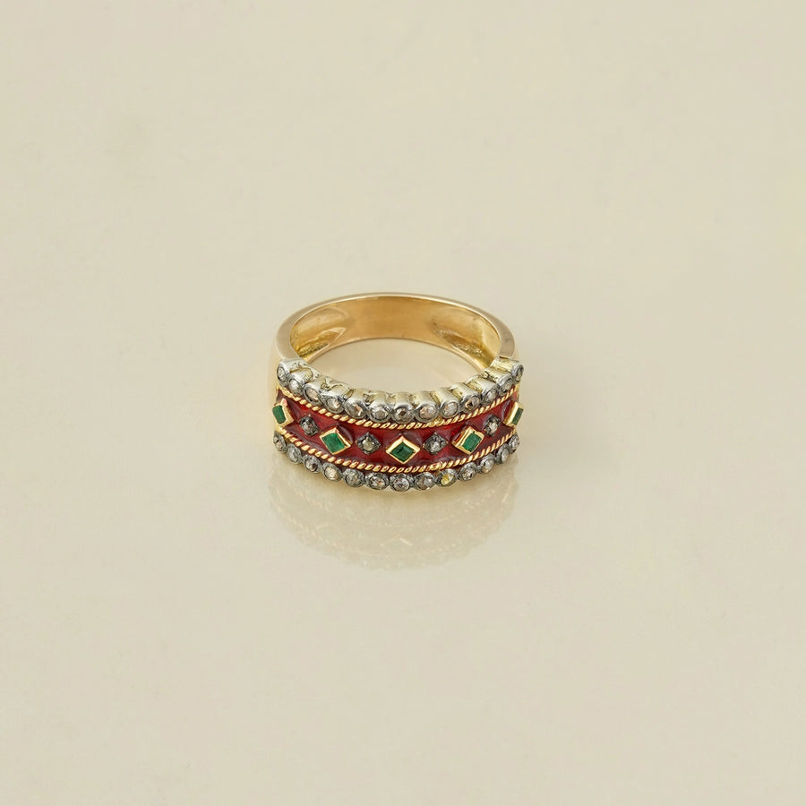 Pavia Crimson Ring