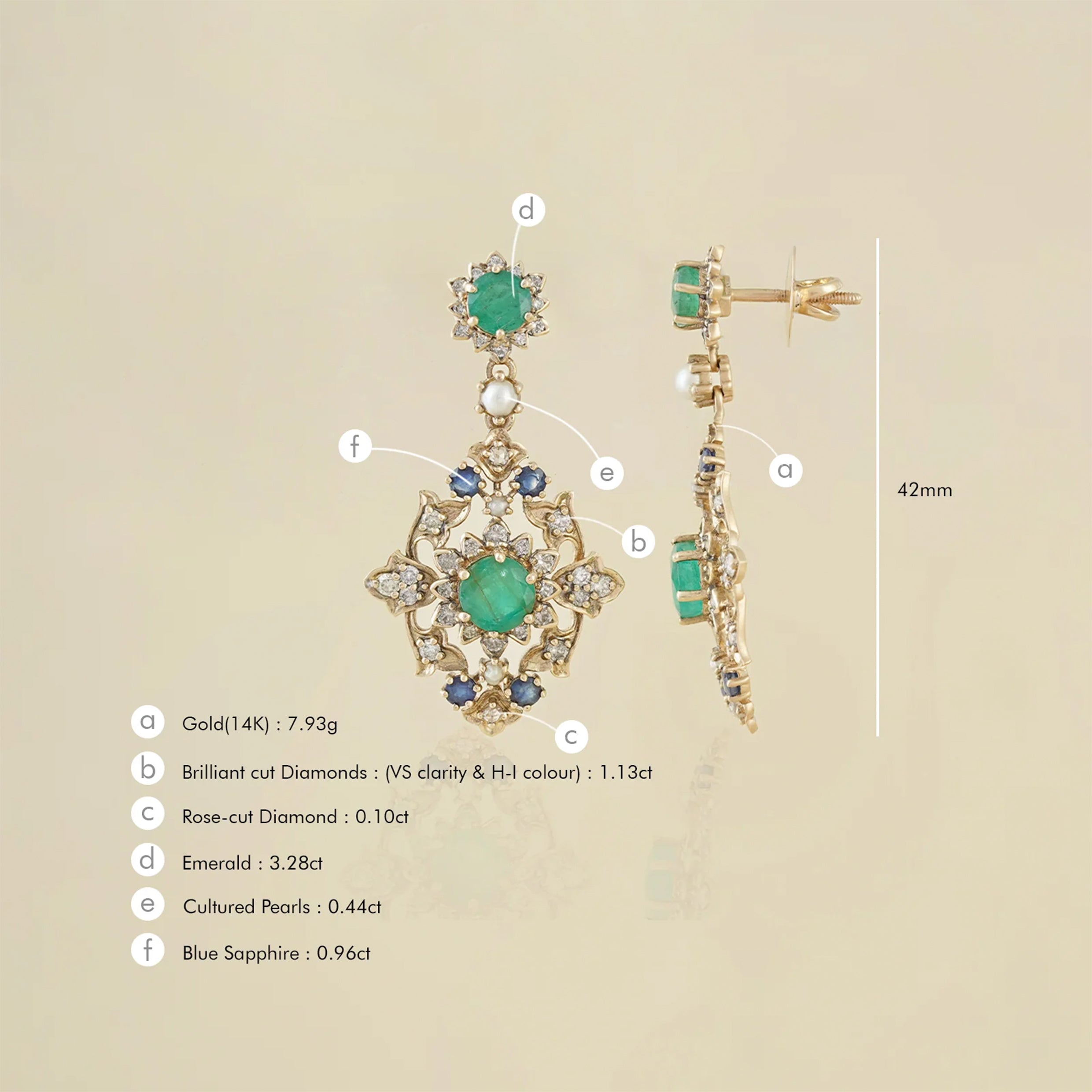 Raha Earrings