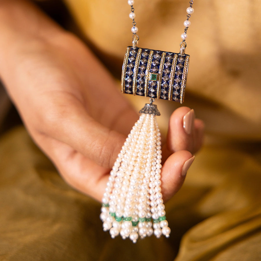 Rouan Tassel Necklace