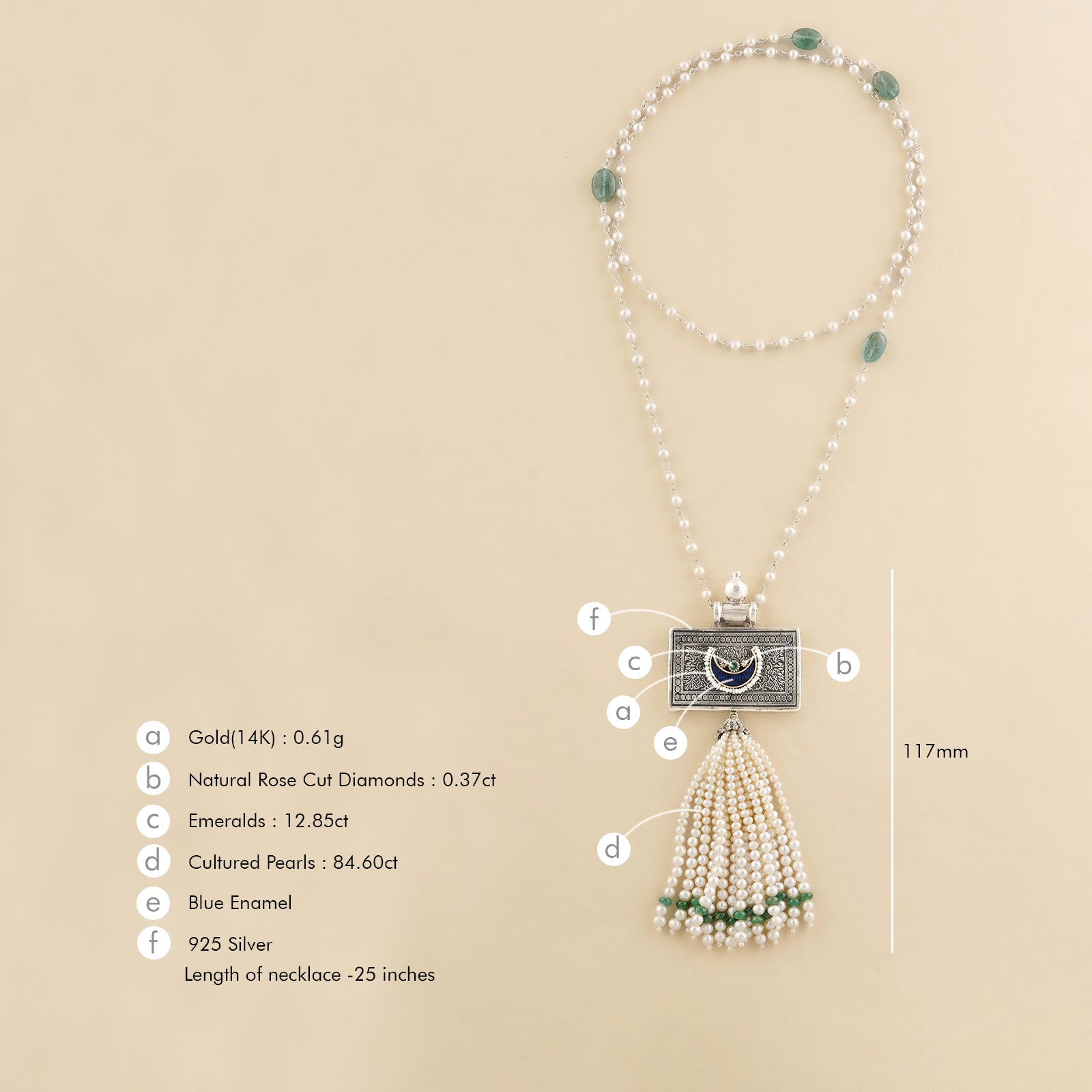 Rymn Tassel Necklace