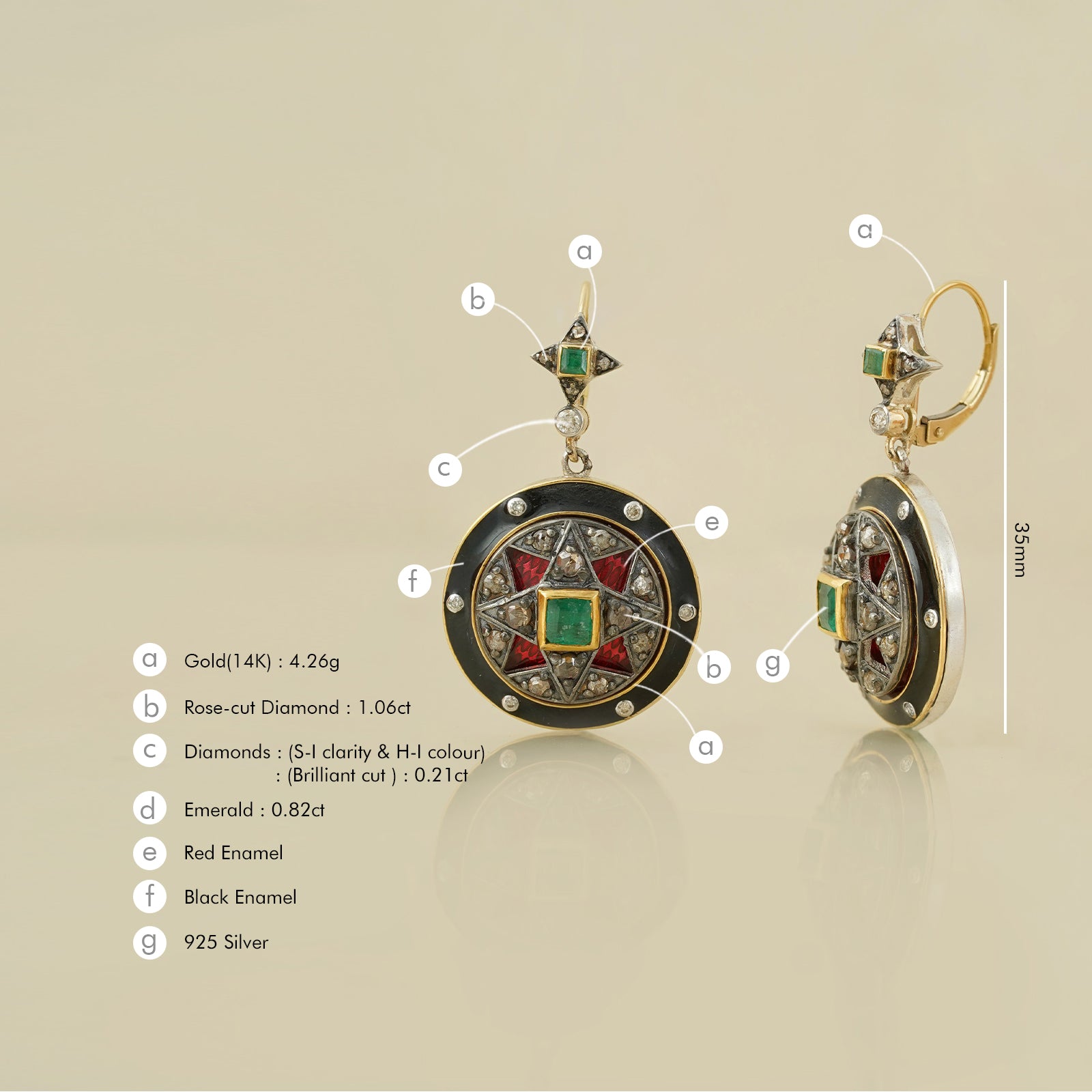 Pavia Earrings