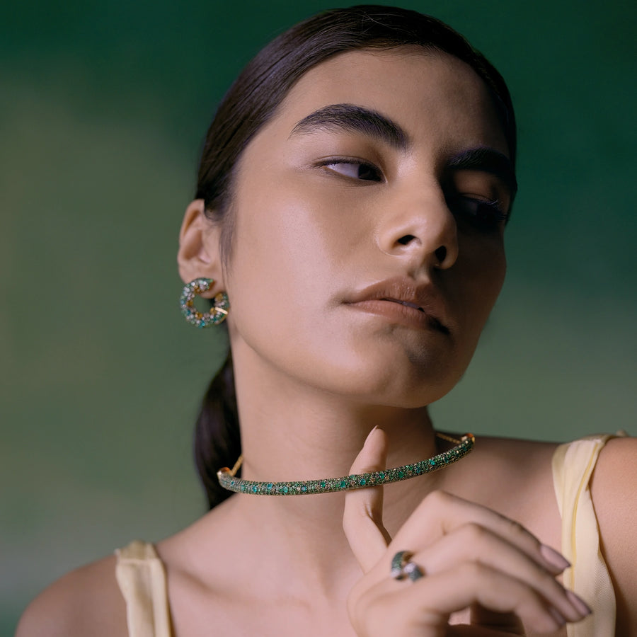 Sylvia Torque Necklace