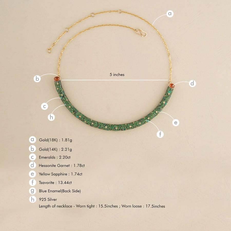 Sylvia Torque Necklace
