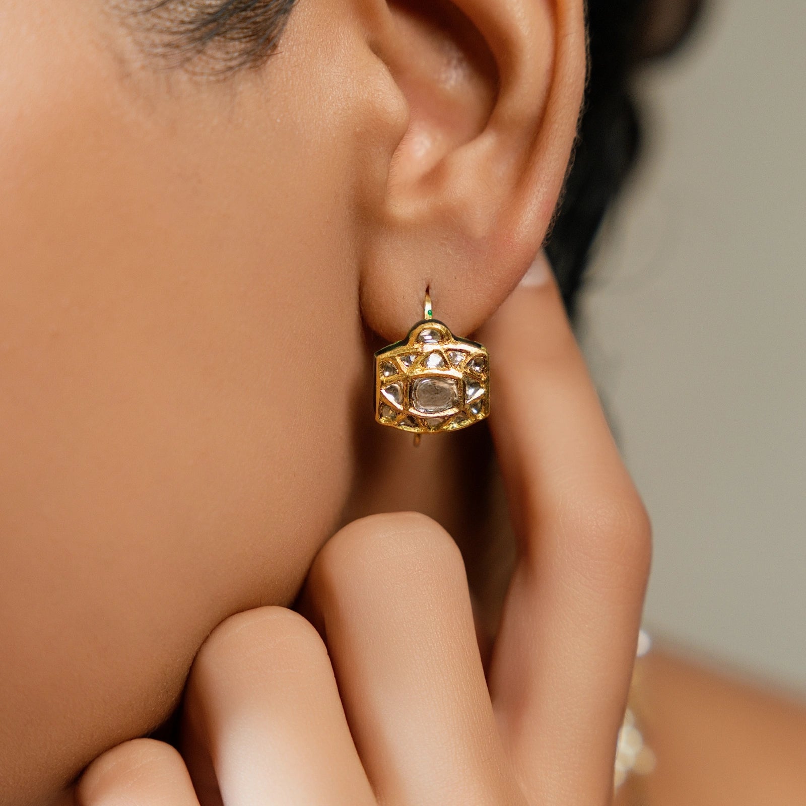 Tanjore Earrings