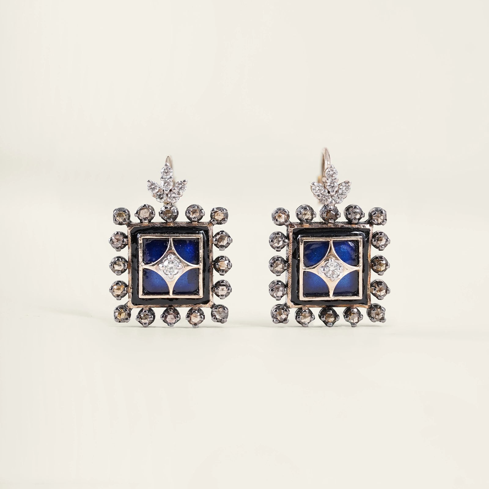 Simone Cobalt Blue Mini Earrings