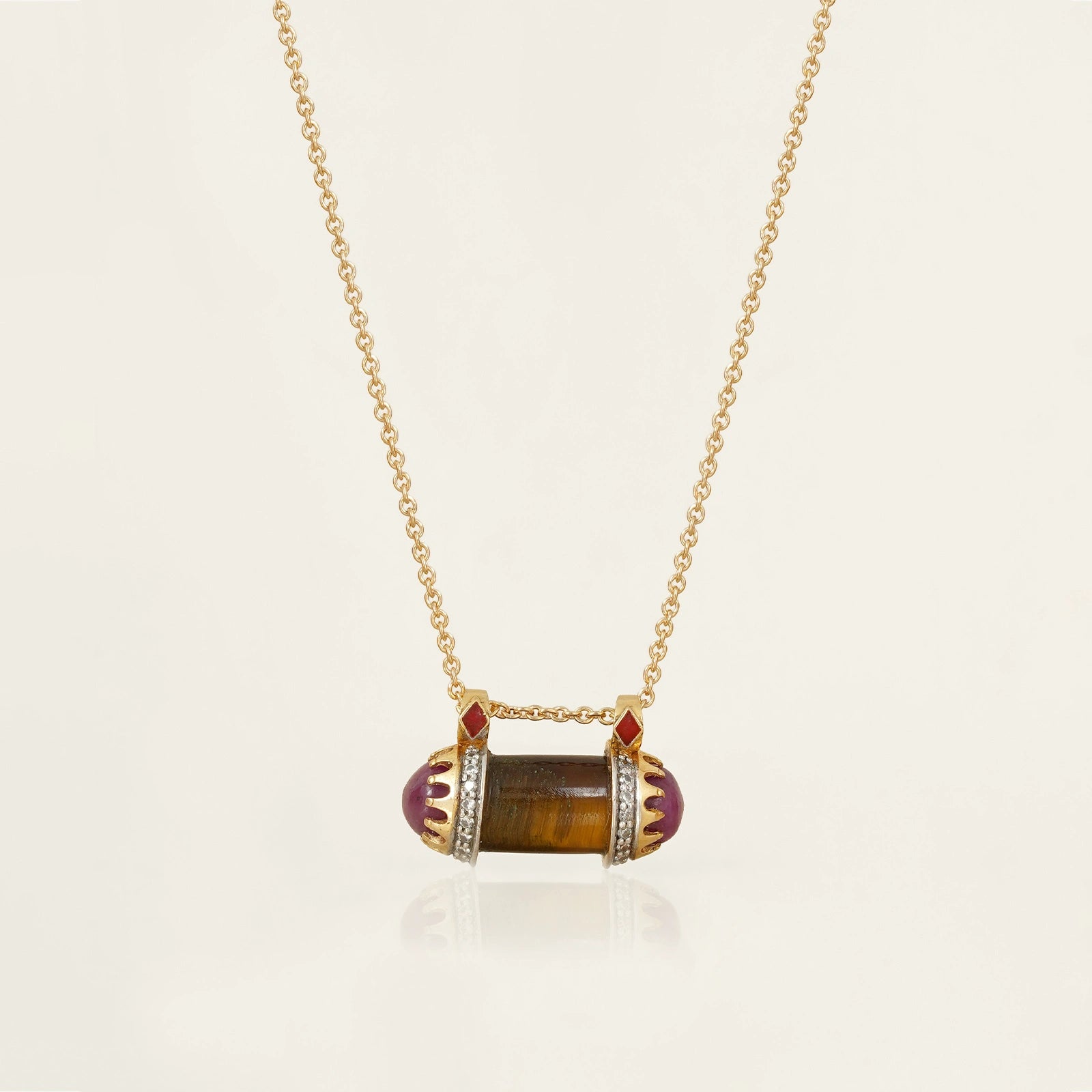 Aurora Tigers Eye Necklace