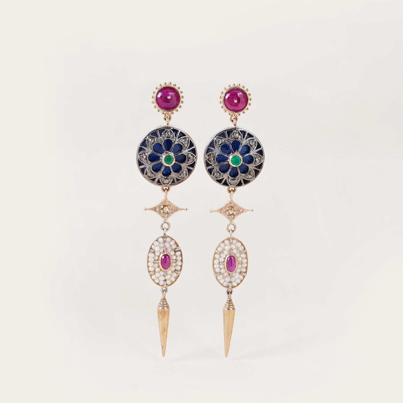 Firdos Chandelier Earrings