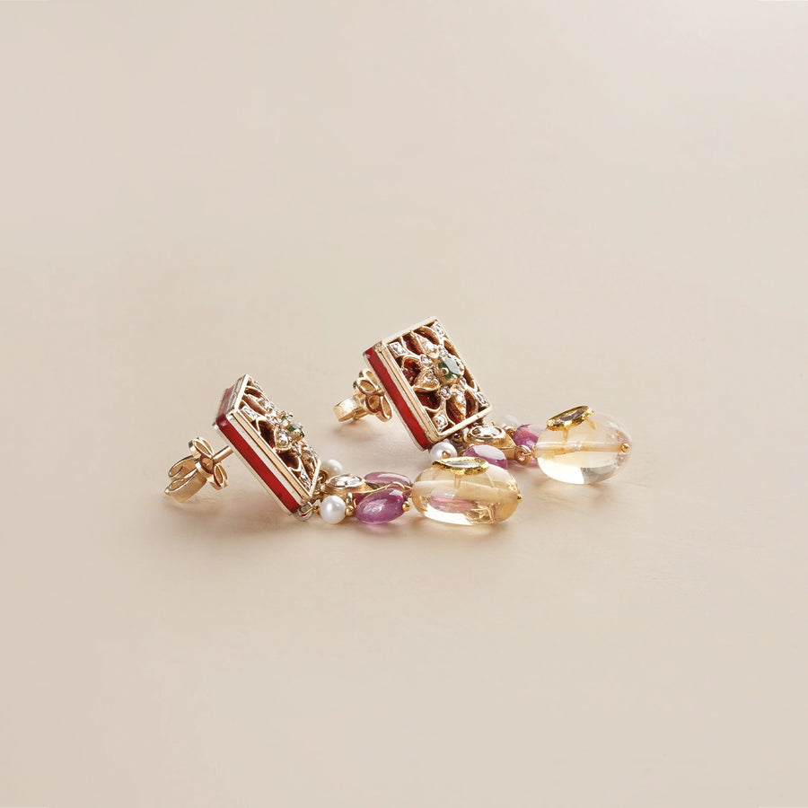 Arya Scarlette Earrings