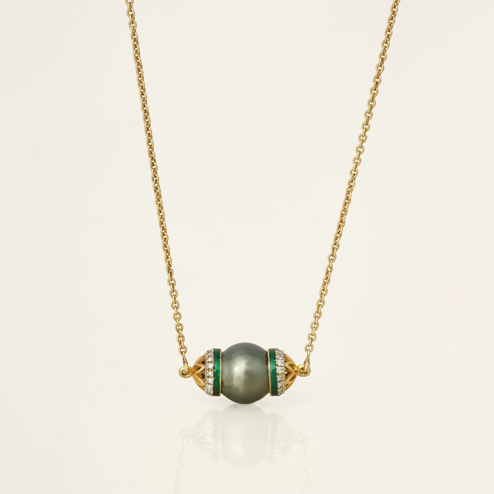 Chloe Tahitian Pearl Pendant Necklace