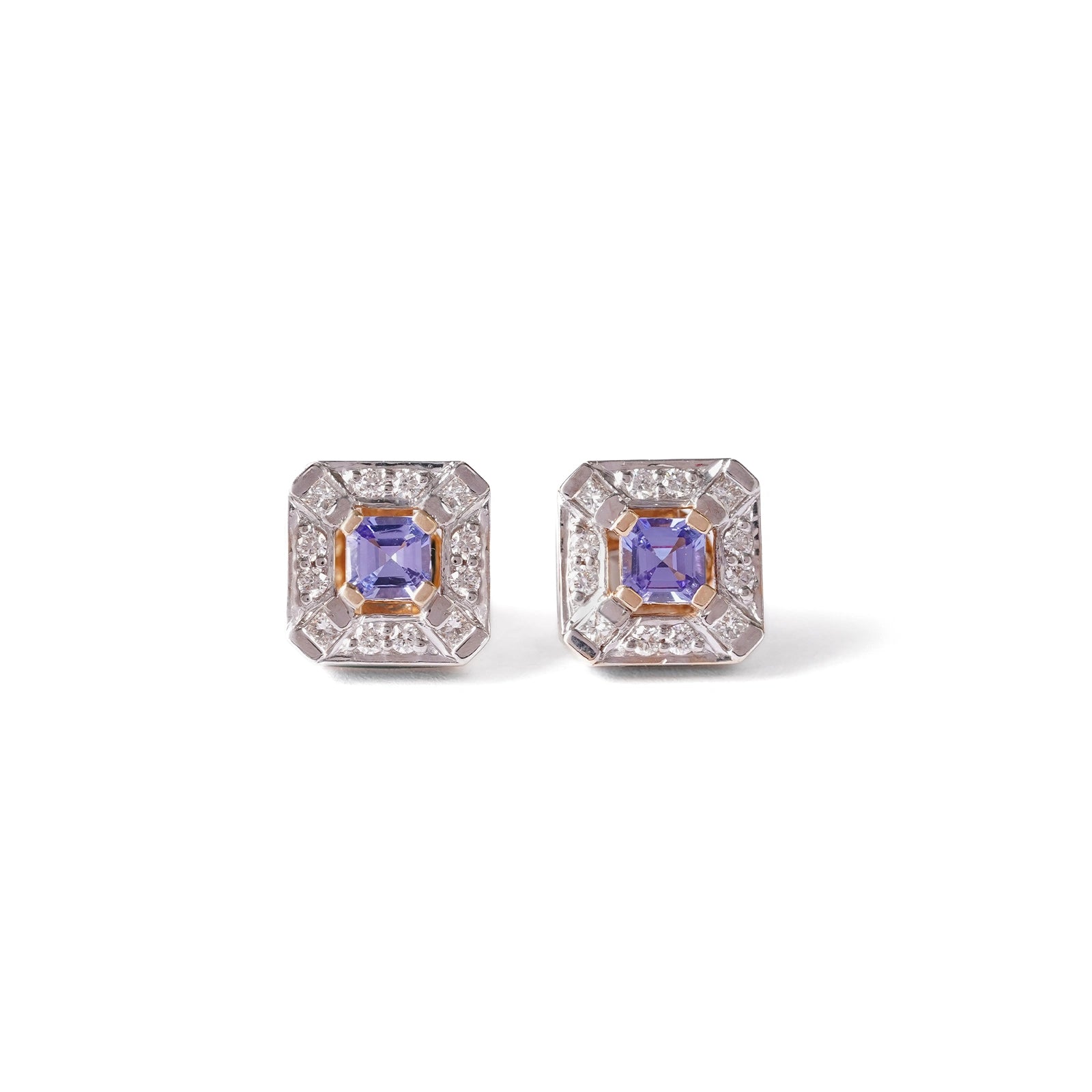 Nizam Tanzanite Ear Studs