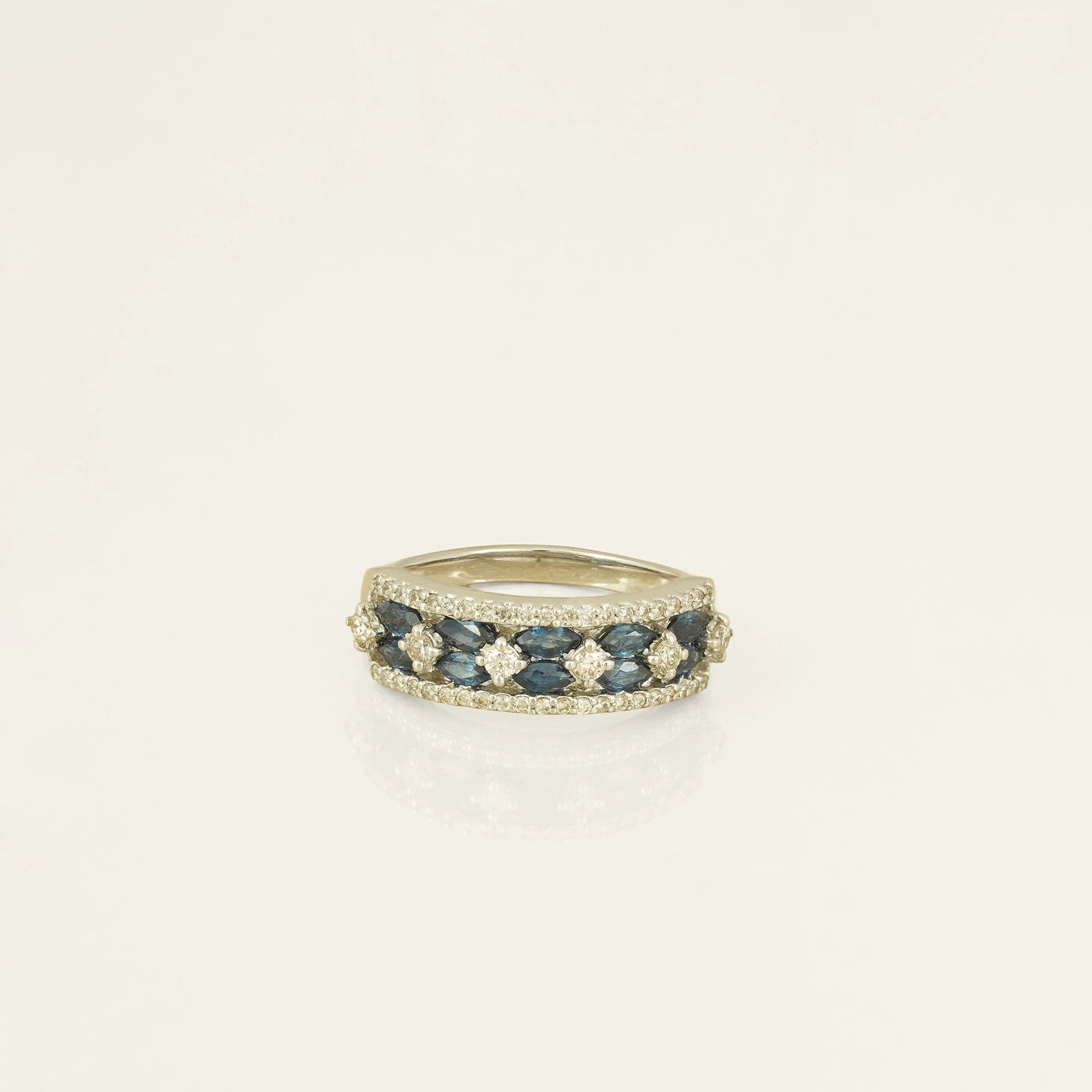 Phoebe Blue Sapphire Ring